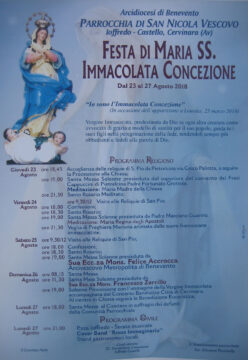 Cervinara: Festa dell’Immacolata Concezione a Joffredo-Castello