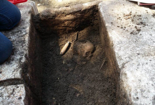 Pontelandolfo (Bn): rinvenute ossa e teschio di epoca romana