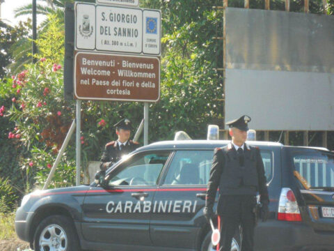Cronaca, S. Giorgio del Sannio: Carabinieri salvano bimbo di sei mesi coinvolto in un grave incidente stradale
