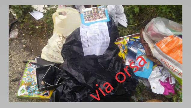Montesarchio: beccato mentre abbandona rifiuti, sarà multato di 600 euro