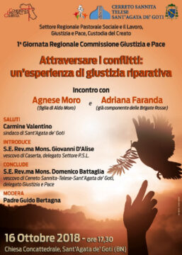 Sant’Agata de’ Goti: l’incontro tra Agnese Moro e Adriana Faranda