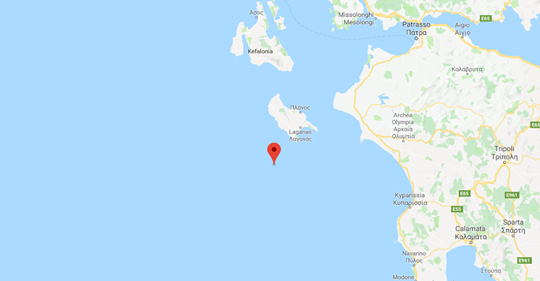 Cronaca: Continua a tremare il mar Ionio, scosse intense a largo di Zante