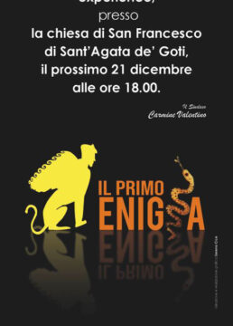 Sant’Agata de’ Goti: Mostra “il Primo Enigma” nella chiesa di San Francesco