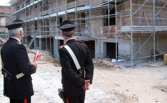 Arpaia: controllo dei carabinieri nei cantieri edili