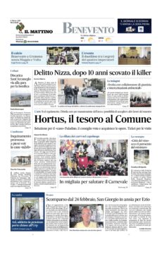 Valle Caudina: le prime pagine dei giornali