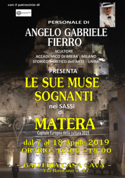 Valle Caudina: le Muse sognanti di Angelo Fierro a Matera