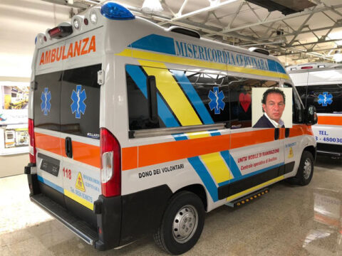 Cervinara: nuova ambulanza per la Misericordia