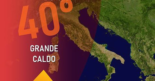 Valle Caudina: temperature sino a 41 gradi, allerta meteo prorogata sino a mercoledì 26 luglio