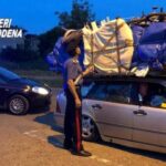 Cronaca: si carica la camera da letto sull’auto, fermato dai carabinieri