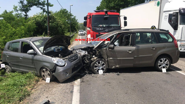 Valle Caudina, incidente Tufara: un tentato sorpasso la causa dello scontro fra due auto