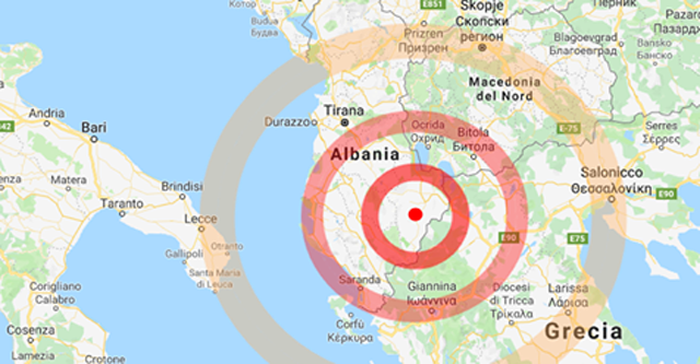 Terremoto: forte scossa all’alba in Albania, avvertita anche in Puglia
