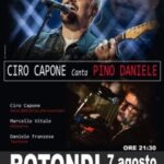 Rotondi: Ciro Capone canta Pino Daniele