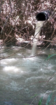 Valle Caudina: bomba ecologica, fogne direttamente nel fiume Isclero, ecco il video