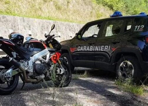 Cronaca: a Montevergine, motociclisti nel mirino dei carabinieri