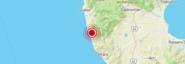 Cronaca: terremoto a Diamante, meta marina dei caudini