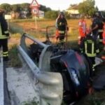 Cronaca: auto finisce in un fossato, tre morti