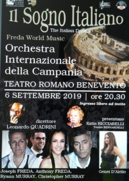 Benevento: “Il sogno italiano” al Teatro Romano