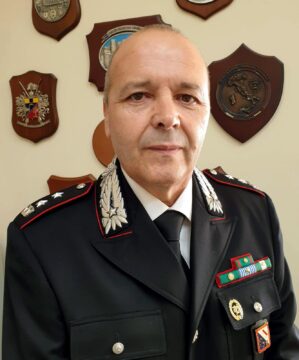Il Ten. Colonnello Caprio, nuovo comandante del Reparto Operativo Carabinieri di Avellino