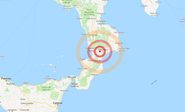 Cronaca: scossa di terremoto di magnitudo 4,0 a Catanzaro, evacuate le scuole