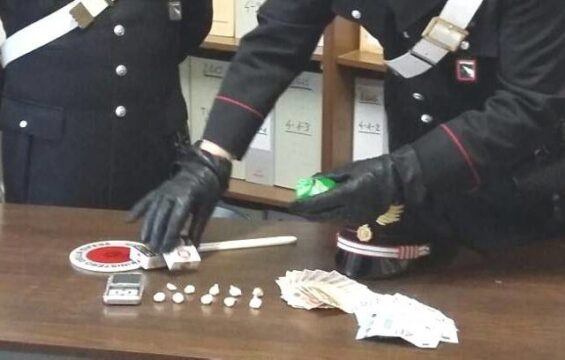 Valle Caudina: 37enne di Forchia in manette, trovato con 21 grammi di cocaina
