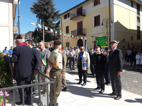 Roccabascerana: Inaugurazione del monumento ai caduti in guerra a Cassano Caudino