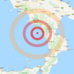 Intensa scossa di terremoto in Calabria: trema Cosenza. Paura anche nel Cilento