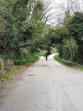 Valle Caudina, maltempo: bloccata la strada per Avellino