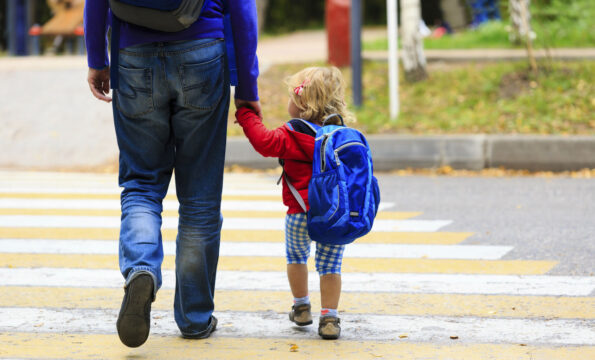 Cervinara: accompagnare i figli a scuola ? Una guerra
