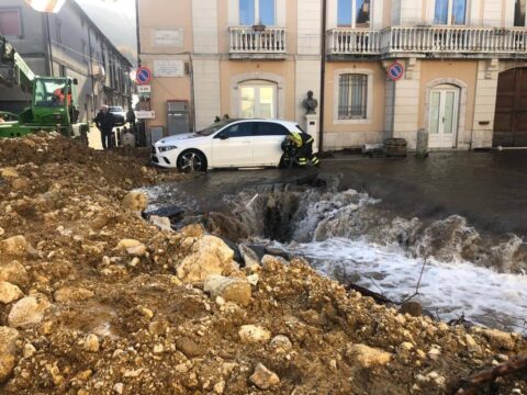 San Martino Valle Caudina: ripristinata la condotta idrica