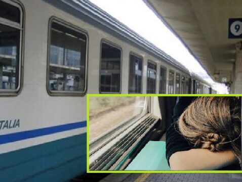 Cronaca: si addormenta sul treno per Napoli e le rubano portafogli e cellulare