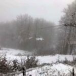 Cronaca: neve in Irpinia, Laceno imbiancato