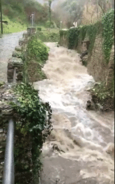 San Martino, maltempo: situazione sotto controllo, video del torrente Caudino