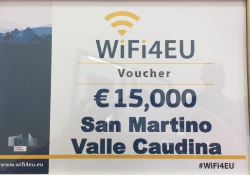 Valle Caudina: negli spazi pubblici di San Martino si naviga gratis
