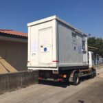 Coronavirus: un container di decontaminazione al Moscati di Avellino per gli operatori del 118