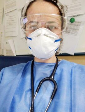 Coronavirus: Milena Iuliano, medico caudino in prima linea al pronto soccorso di Bergamo