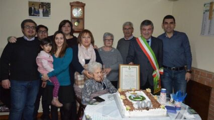 Addio a Nonna Gilda Pallotta, cento anni dedicati alla famiglia