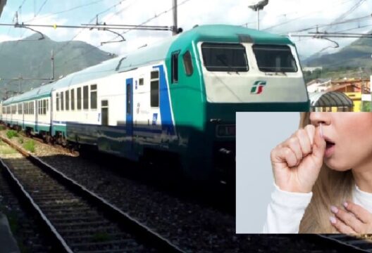 Tosse sospetta, treno bloccato e donna sottoposta a tampone