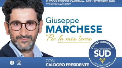 Giuseppe Marchese, un cervinarese candidato alla Regione