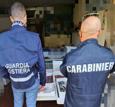 Sequestrati 90 chili di pesce, due ristoranti della provincia di Benevento nei guai