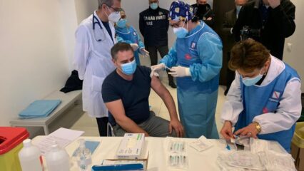 Emergenza covid: vaccinato il 90% del personale del Moscati di Avellino