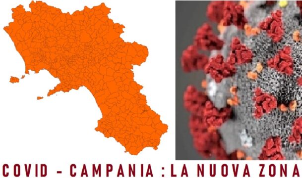 Campania zona arancione dal 7 dicembre