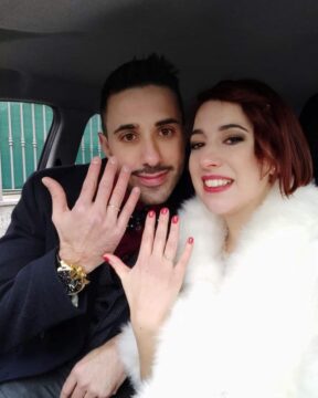 Valle Caudina, Antonella e Luca, matrimonio dal vivo, invitati in streaming