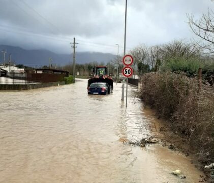 Valle Caudina: piove troppo, si insediano i Coc