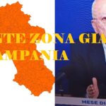 Campania tra zona arancione e mini zone rosse