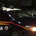 L’auto del Maresciallo dei Carabinieri D’Ambrosio crivellata di colpi