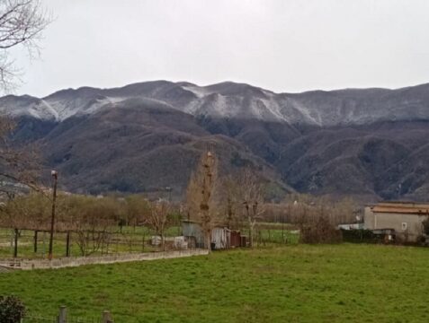Valle Caudina: torna il freddo e la neve sul Partenio e sul Taburno