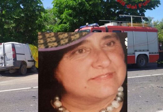Furgone contro camion sulla via Appia: morta una donna di 50 anni