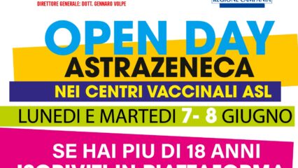 Sannio: continuano le vaccinazioni in open day