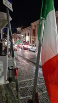 Valle Caudina: notte di festa per l’Italia