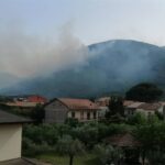 Valle Caudina: bruciano anche i monti di Airola